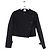 Courreges Blazer aus Wolle Schwarz
