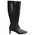 Botas Margarite de cuero negras Lk Bennett Negro