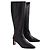 Botas Margarite de cuero negras Lk Bennett Negro - vista 3