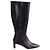 Botas Margarite de cuero negras Lk Bennett Negro