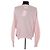 Zadig & Voltaire Rosa Kaschmir Pullover S Pink - Ansicht 4