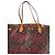 Louis Vuitton The Graphic Neverfull GM Bolsa tote de couro castanho Marrom - vista 2