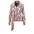 Blusa de seda con estampado de jirafa Red Valentino con bufanda Blanco - vista 4