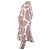 Blusa de seda con estampado de jirafa Red Valentino con bufanda Blanco - vista 5