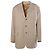 Blazer Hermès Vintage in cotone a quadri beige