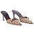 Mules con tacco a punta Gucci GG Canvas Marrone - vista 2
