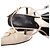 Prada Fall/Winter 2000 Ivory Leather Pointed-Toe Slingback Pumps Cream - view 5