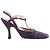 Décolleté T-Strap Prada in camoscio viola – '00s Porpora