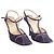 Décolleté T-Strap Prada in camoscio viola – '00s Porpora - vista 2