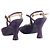 Décolleté T-Strap Prada in camoscio viola – '00s Porpora - vista 3