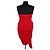 Vestido rojo Magda Butrym Roja - vista 4