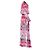 Autre Marque Set Camicia in Seta Stampata e Gonna Maxi John Richmond Rosa Multicolore - vista 2