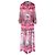Autre Marque Set Camicia in Seta Stampata e Gonna Maxi John Richmond Rosa Multicolore - vista 6