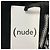 Autre Marque Rebeca Nórdica con Cremallera Frontal Nude Black / Off White Negro - vista 6