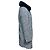 Autre Marque Abrigo de tweed de lana y alpaca azul / blanco Amina Rubinacci con cuello de piel de visón - vista 2