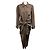 Abito camicia midi a maniche lunghe a righe Mila marrone multicolore A.L.C.