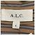 Abito camicia midi a maniche lunghe a righe Mila marrone multicolore A.L.C. - vista 4