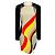 Abito in crepe a maniche lunghe Emilio Pucci Nero / Beige Multi con stampa Pucci e dettaglio stringato