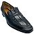 The Row Black Adam Pleated Leather Loafers / Flats Nero