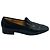 The Row Black Adam Pleated Leather Loafers / Flats Nero - vista 2