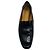 The Row Black Adam Pleated Leather Loafers / Flats Nero - vista 4