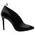 Décolleté Jimmy Choo in pelle nera con scollo a V Nero - vista 2