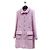Abrigo Chanel Snow de lana rosa Multicolor
