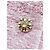 Abrigo Chanel Snow de lana rosa Multicolor - vista 2