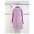 Abrigo Chanel Snow de lana rosa Multicolor - vista 3