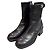 Botas Chanel de cuero negro talla 36
