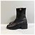 Botas Chanel de cuero negro talla 36 - vista 2