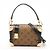 Louis Vuitton Side Trunk PM Canvas Shoulder Bag Monogram Reverse Black