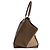 Céline Trapeze Large Lederhandtasche mit Tragegriff Beige - Ansicht 2