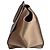 Céline Trapeze Large Lederhandtasche mit Tragegriff Beige - Ansicht 5