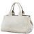 Borsa Tote Prada in tela Canapa Mistolino marrone - vista 2