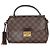 Louis Vuitton Damier Ebene Canvas Croisette Braun