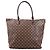 Borsa Tote Louis Vuitton Damier Ebene Saleya GM marrone