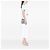 Borsa a secchiello con coulisse Chanel Small Metallic Chevron Lambskin Stud Wars Argentata Argento - vista 5