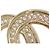 Spilla Chanel CC placcata oro con strass D'oro - vista 11