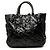 Tote Sac cabas convertible Prada Impuntu Vernice noir