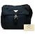 Bolsa Messenger Prada Tessuto azul com fivela e zíper - vista 7