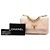 Borsa Chanel 19 Flap Medium in pelle di agnello marrone - vista 7