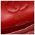 Borsa a tracolla Chanel Medium Classic Chevron in pelle d'agnello rossa con doppia patta Rosso - vista 5