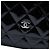 Borsa a tracolla Chanel CC matelassé in vernice nera Wallet On Chain Nero - vista 5