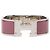 Bracciale Hermès Clic Clac H PM largo in smalto rosso