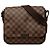 Borsa a tracolla Louis Vuitton District PM Damier Ebene Marrone
