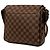 Borsa a tracolla Louis Vuitton District PM Damier Ebene Marrone - vista 2
