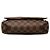 Borsa a tracolla Louis Vuitton District PM Damier Ebene Marrone - vista 3