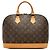 Borsa a mano Louis Vuitton Monogram Alma PM Marrone