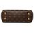 Borsa Satchel Louis Vuitton Monogram Cluny BB Marrone - vista 3